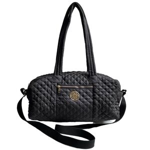 Nanette Lapore Large Quilted Crossbody Travel Overnight Satchel Bag NWOT